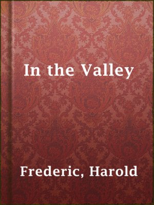 cover image of In the Valley